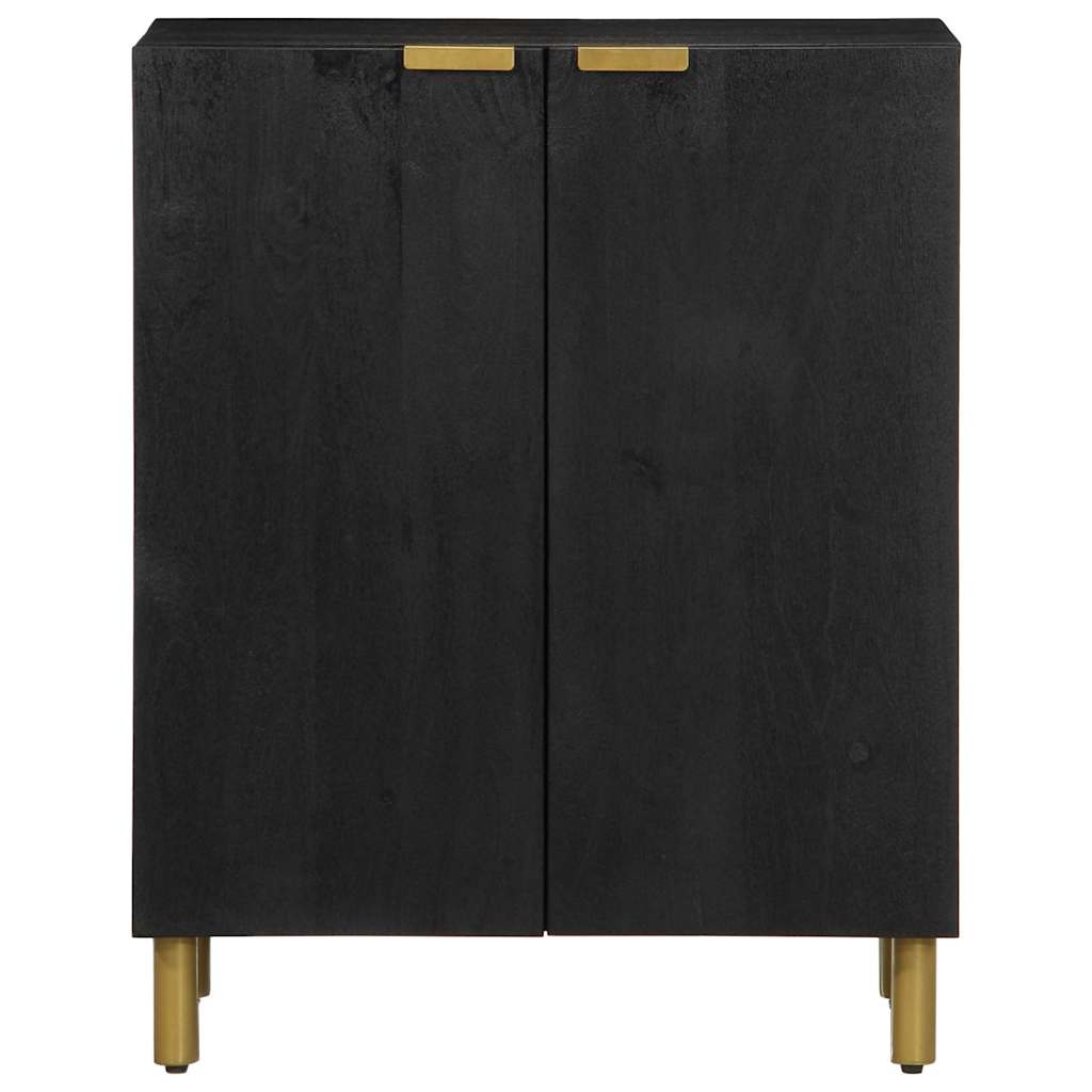 Credenza Nera 60x33x75 cm in Legno Multistrato
