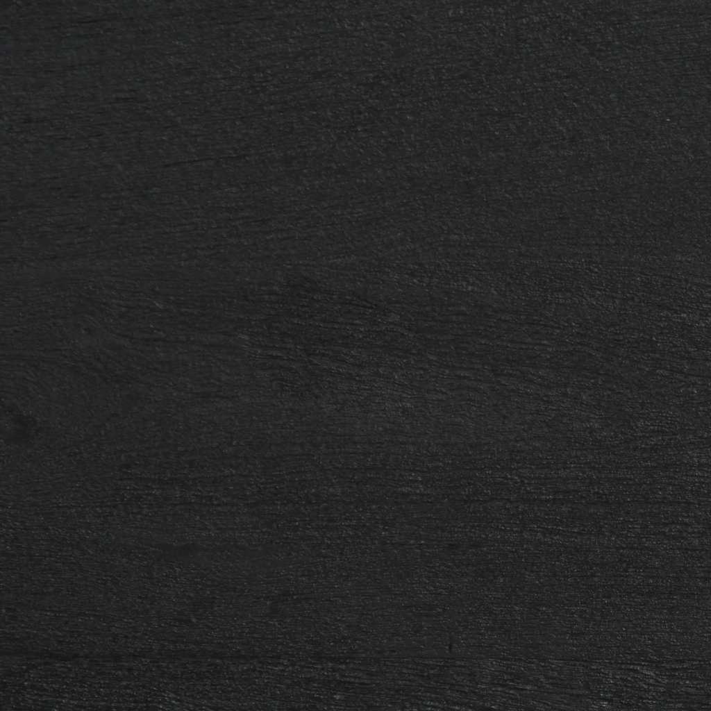 Comodino Nero 50x33x60 cm in Legno Multistrato
