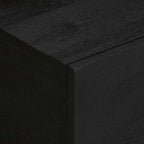 Tavolino da Salotto Nero 100x54x40 cm in Legno Multistrato