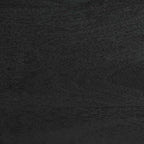 Tavolino da Salotto Nero 80x54x40 cm in Legno Multistrato