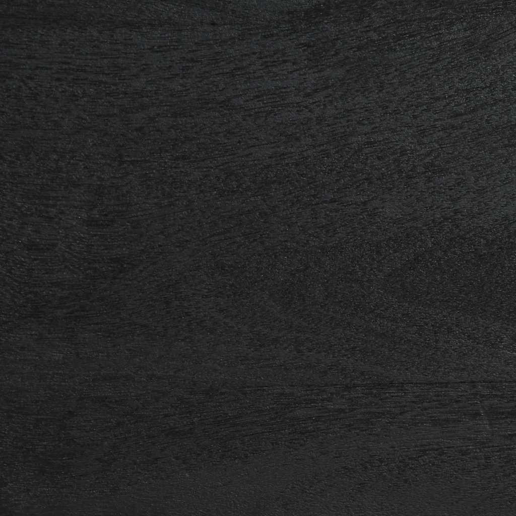 Tavolino da Salotto Nero 80x54x40 cm in Legno Multistrato