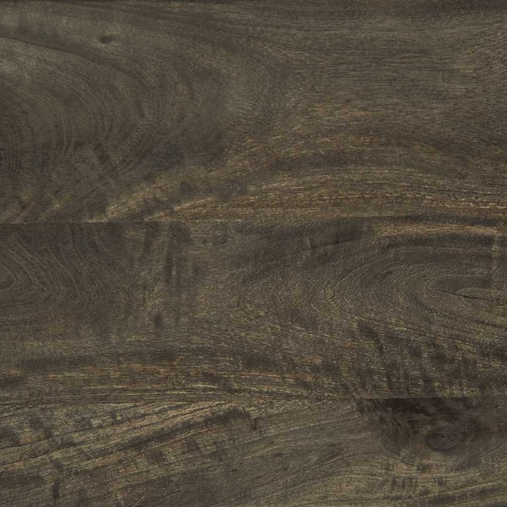Credenza Nera 60x33x75 cm in Legno Massello di Mango