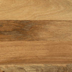 Tavolino da Salotto Marrone 80x50x40 cm Legno Massello di Mango