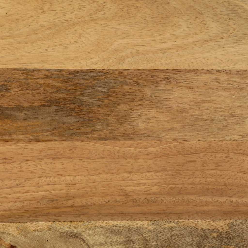 Tavolino da Salotto Marrone 80x50x40 cm Legno Massello di Mango