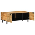 Tavolino da Salotto Marrone 100x54x40cm Legno Massello di Mango