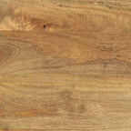 Tavolino da Salotto Marrone 80x54x40 cm Legno Massello di Mango