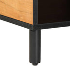 Tavolino da Salotto 80x50x40 cm Legno Massello di Acacia