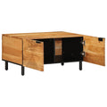 Tavolino da Salotto 80x50x40 cm Legno Massello di Acacia