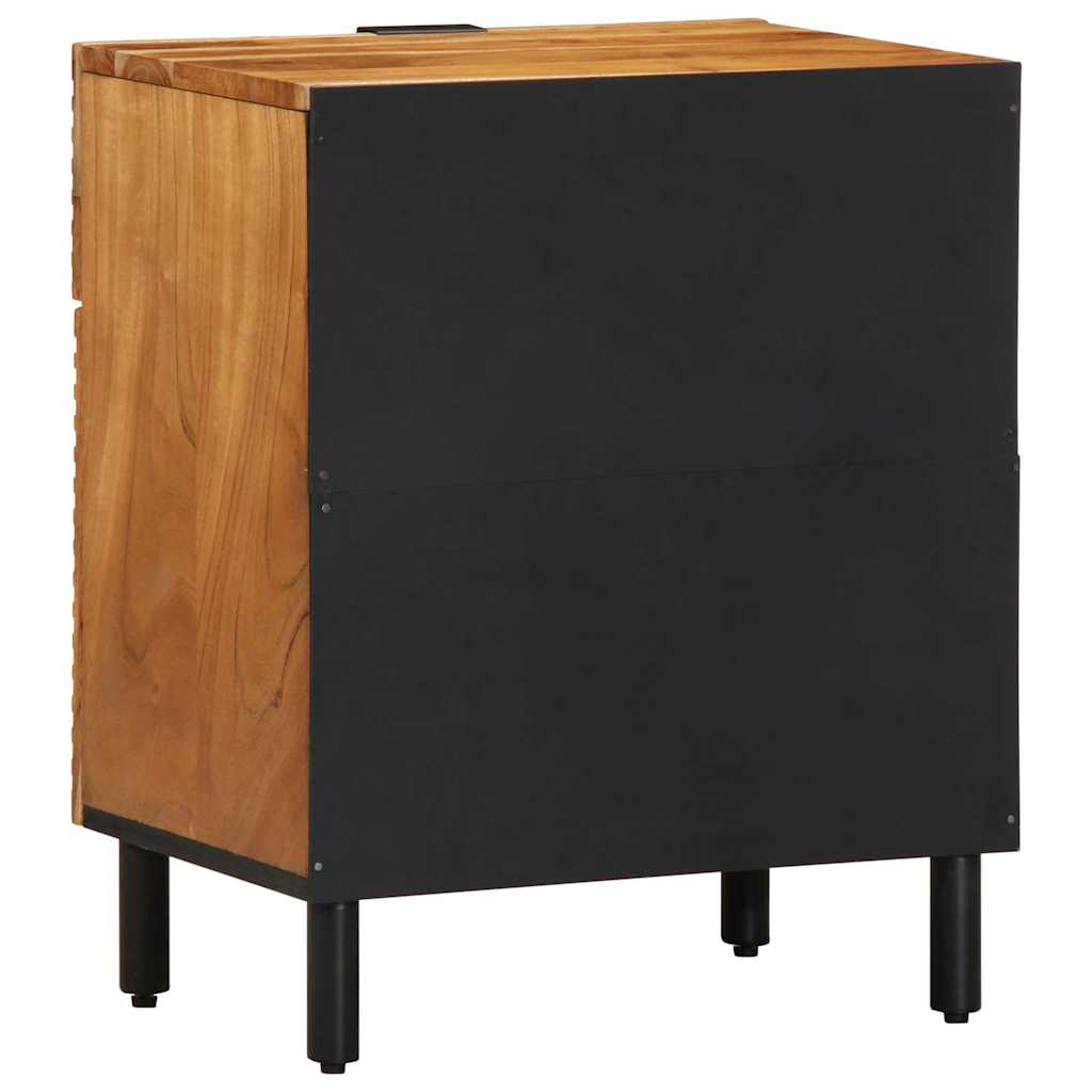 Armadietto per letto Marrone 50 x 33 x 60 cm