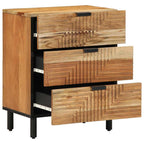 Armadietto per letto Marrone 50 x 33 x 62 cm
