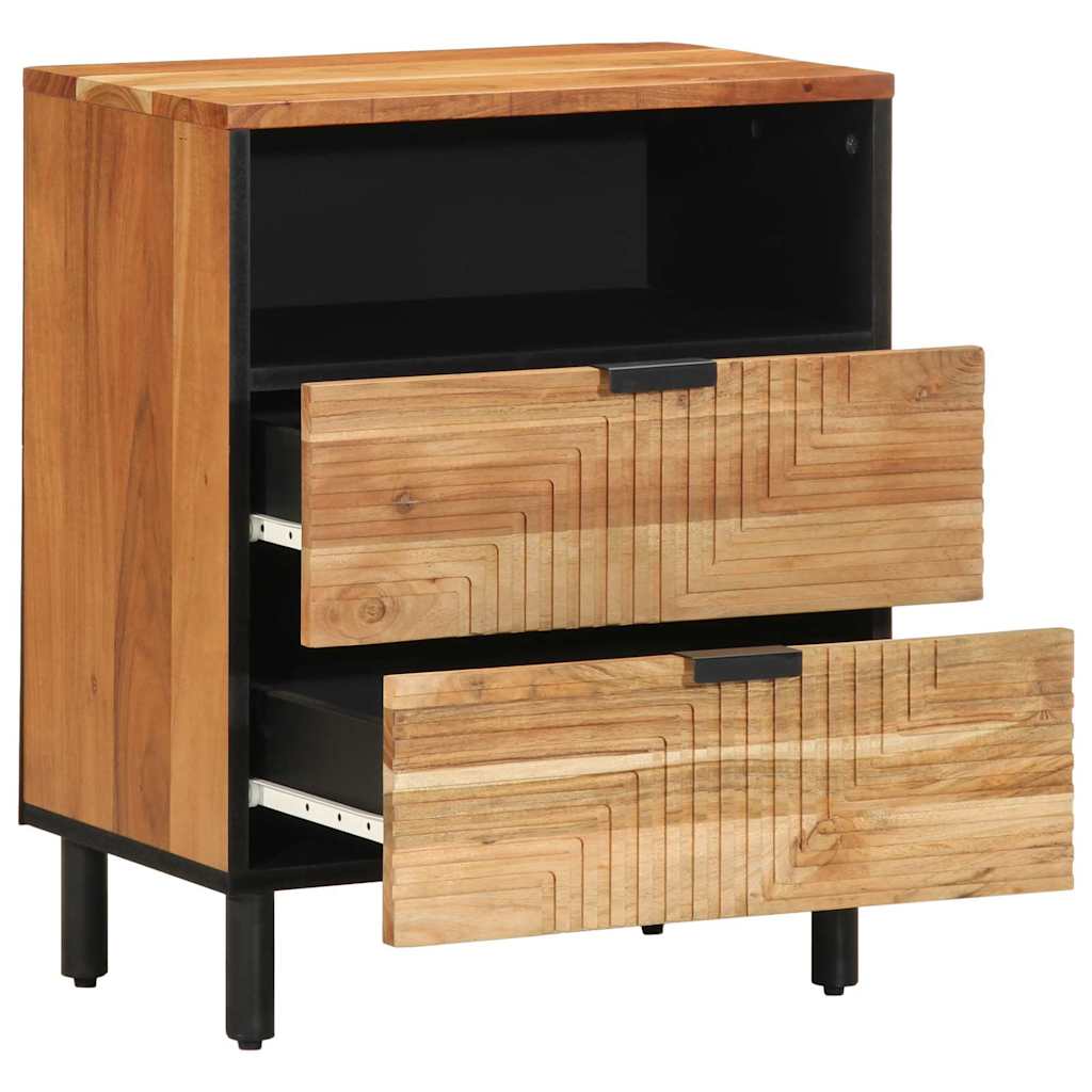 Armadietto per letto Marrone 50 x 33 x 62 cm