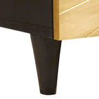 Tavolino da salotto Nero e Oro 100 x 54 x 40 cm