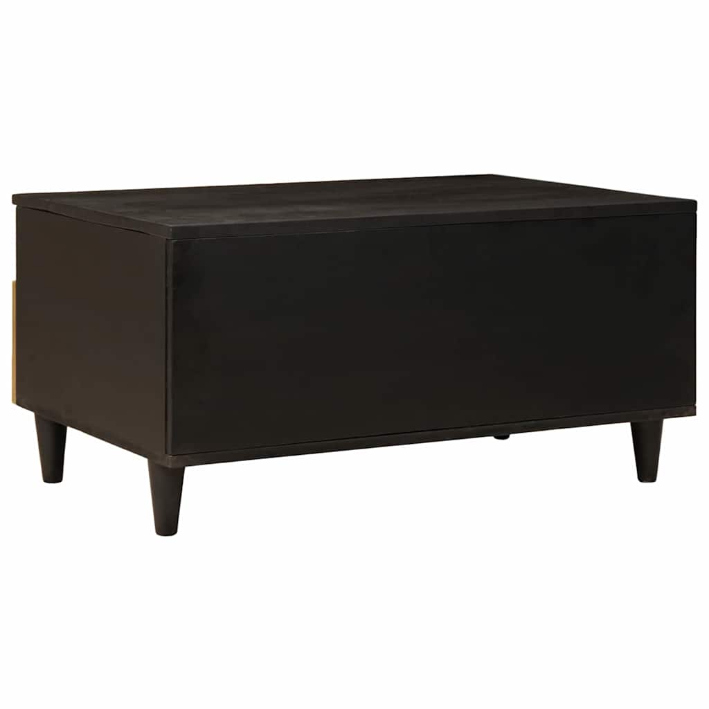Tavolino da salotto Nero e Oro 40 x 33 x 46 cm