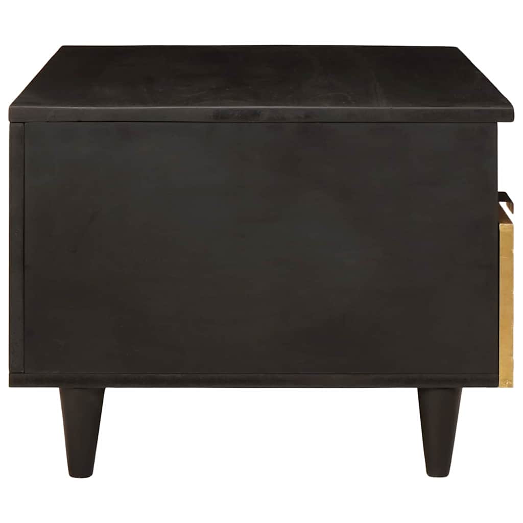 Tavolino da salotto Nero e Oro 40 x 33 x 46 cm