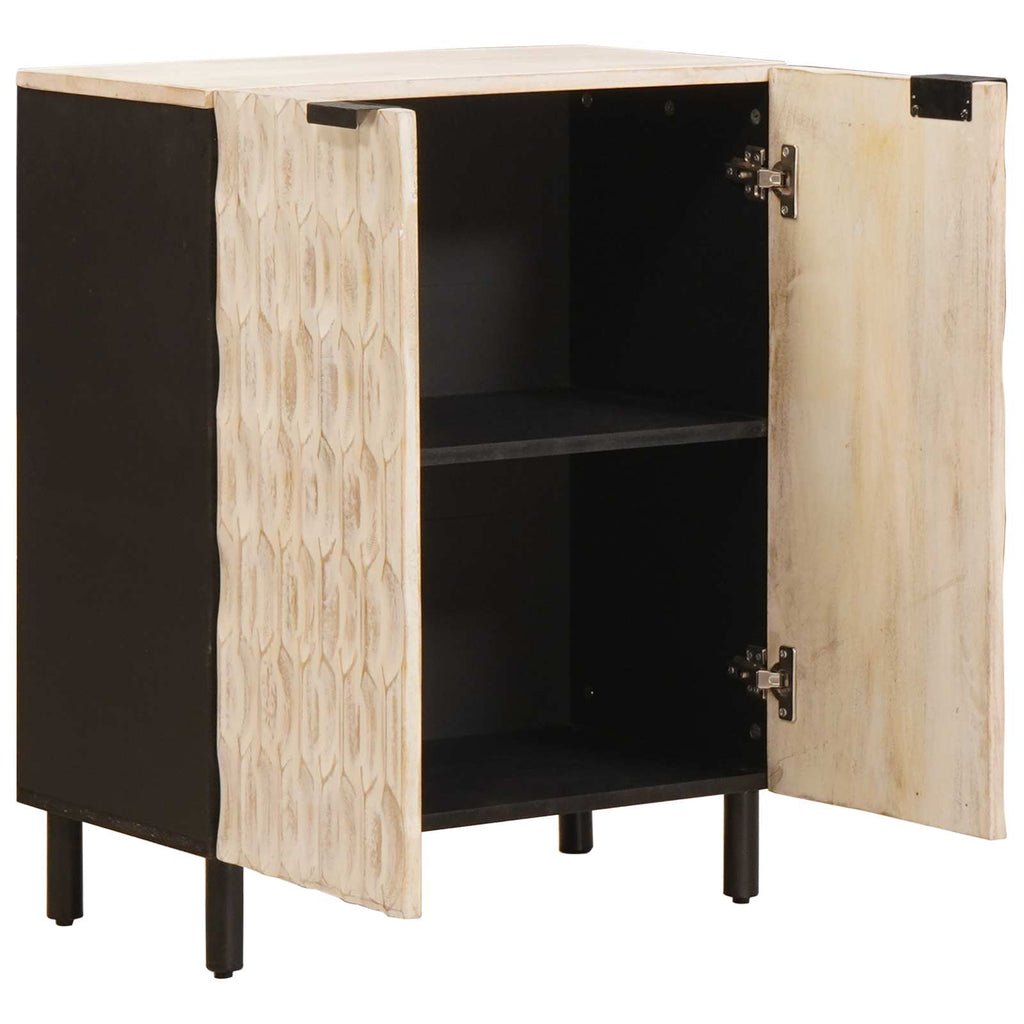 Credenza Finitura Bianco Lavato 60 x 33 x 75 cm