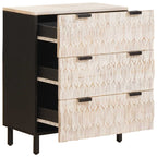 Credenza Finitura Bianco Lavato 60 x 33 x 75 cm