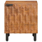 Armadio da Notte 2 pcs Marrone 40 x 33 x 46 cm