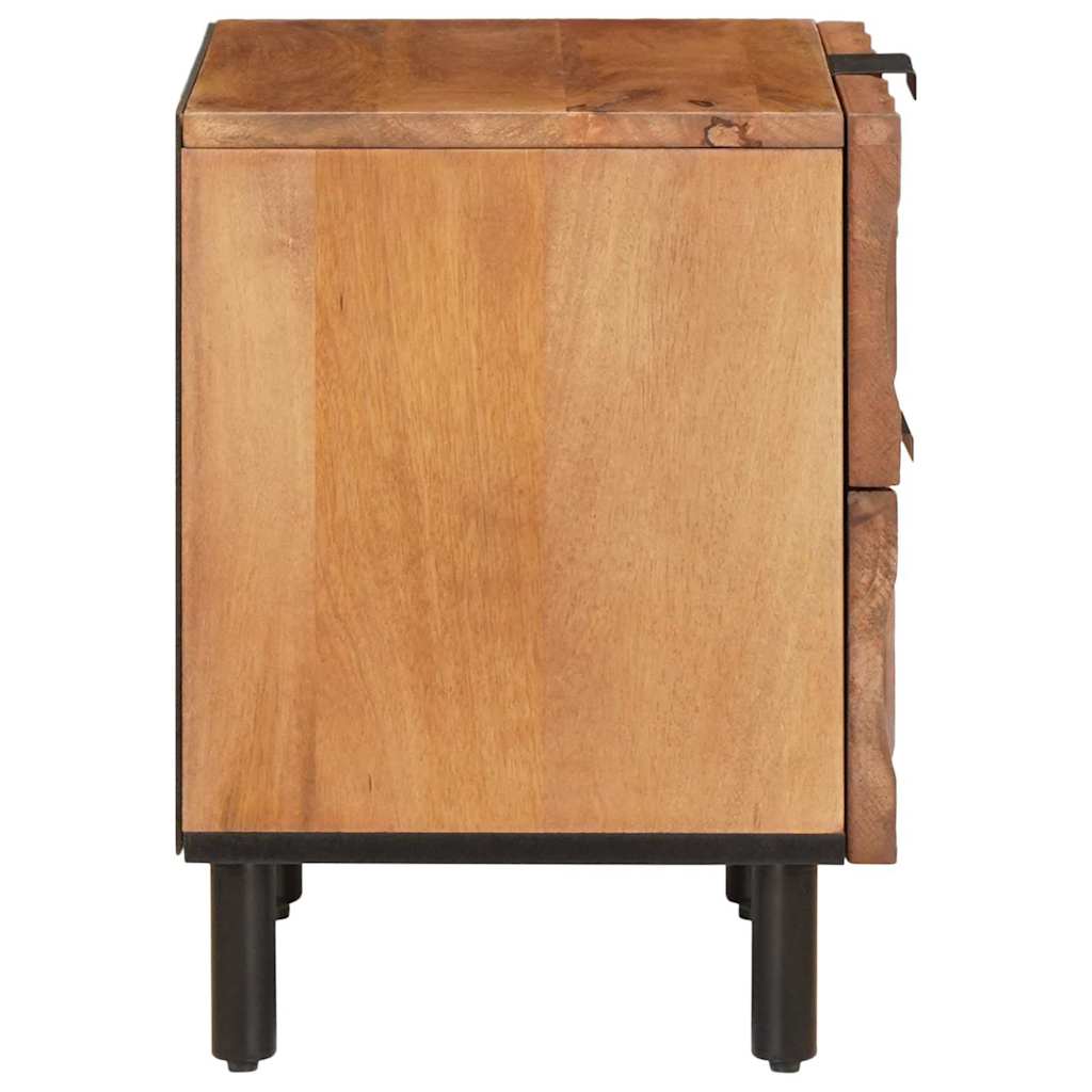 Armadio da Notte con cassetto Marrone 40 x 33 x 46 cm