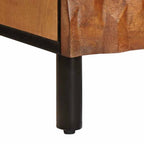 Armadio da Notte con cassetto 2 pcs Marrone 40 x 33 x 46 cm
