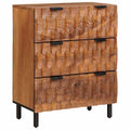 Credenza Finitura Marrone Acacia 60 x 33 x 75 cm