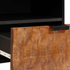 Armadio da Notte con cassetto Marrone 40 x 33 x 46 cm