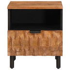 Armadio da Notte con cassetto Marrone 40 x 33 x 46 cm