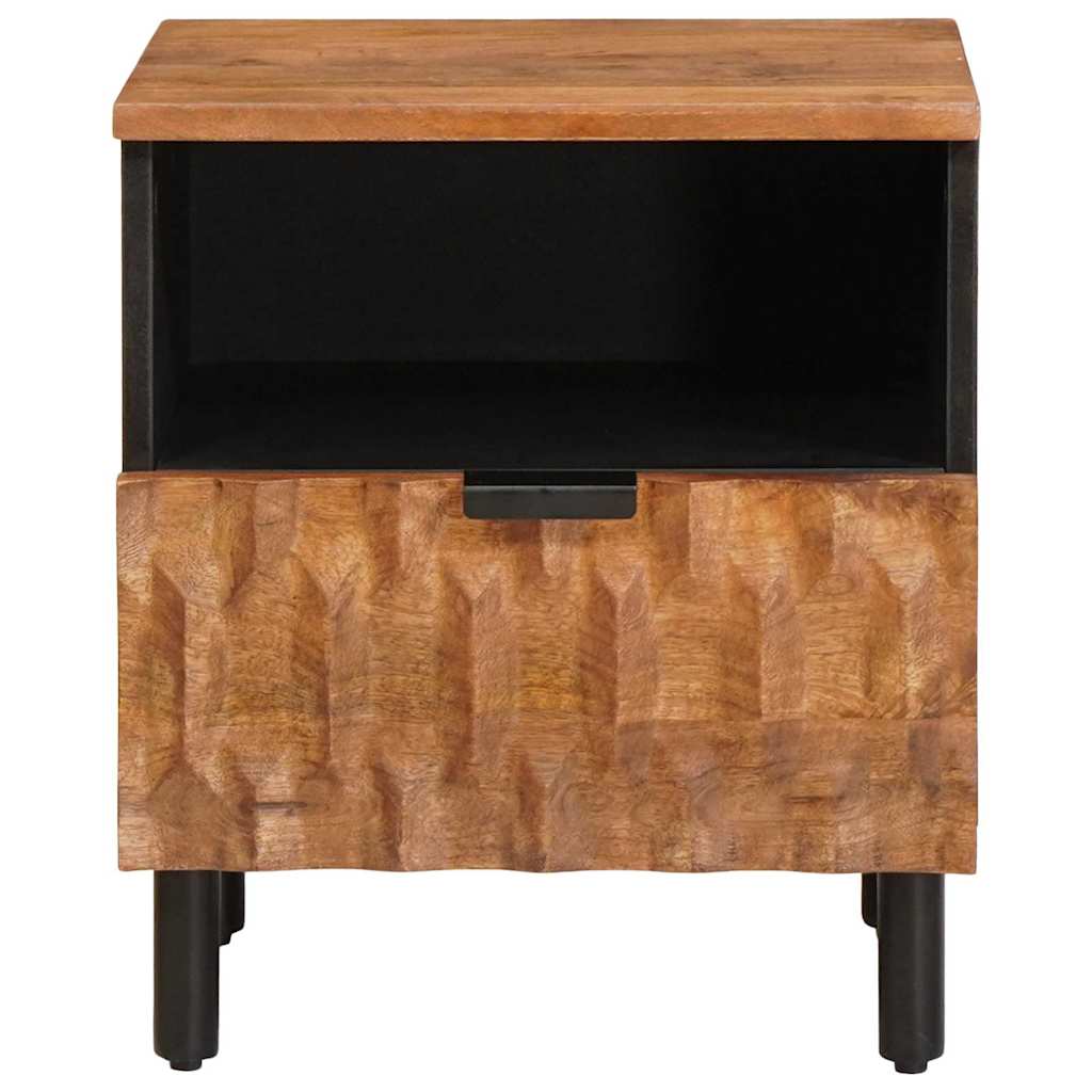 Armadio da Notte con cassetto Marrone 40 x 33 x 46 cm