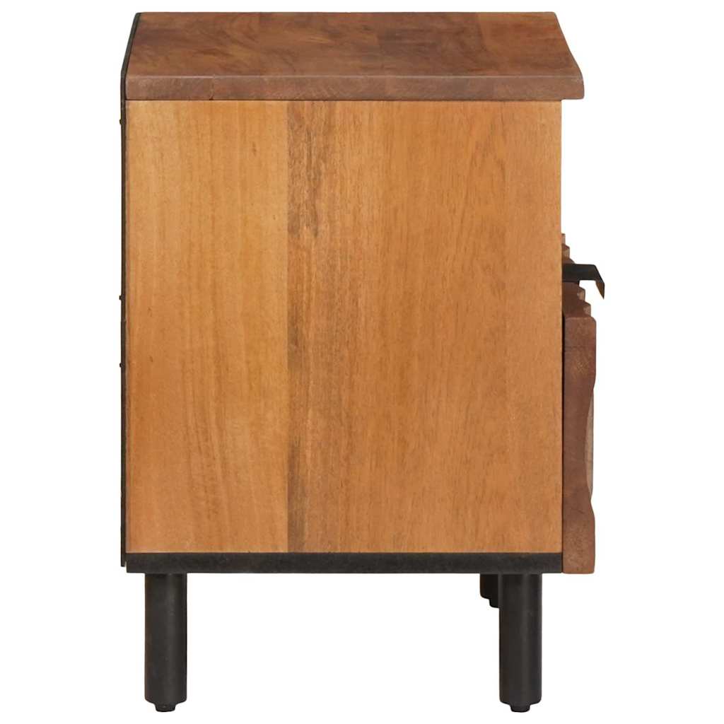 Armadio da Notte con cassetto Marrone 40 x 33 x 46 cm