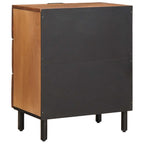 Armadio da Notte con cassetto Marrone 50 x 33 x 62 cm