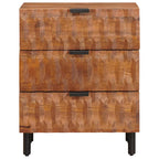 Armadio da Notte con cassetto Marrone 50 x 33 x 62 cm