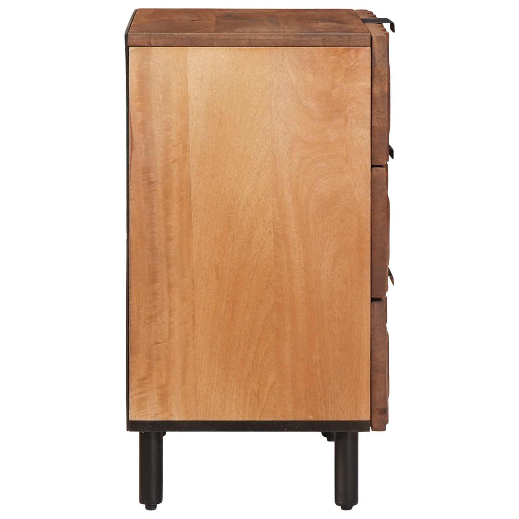 Armadio da Notte con cassetto Marrone 50 x 33 x 62 cm