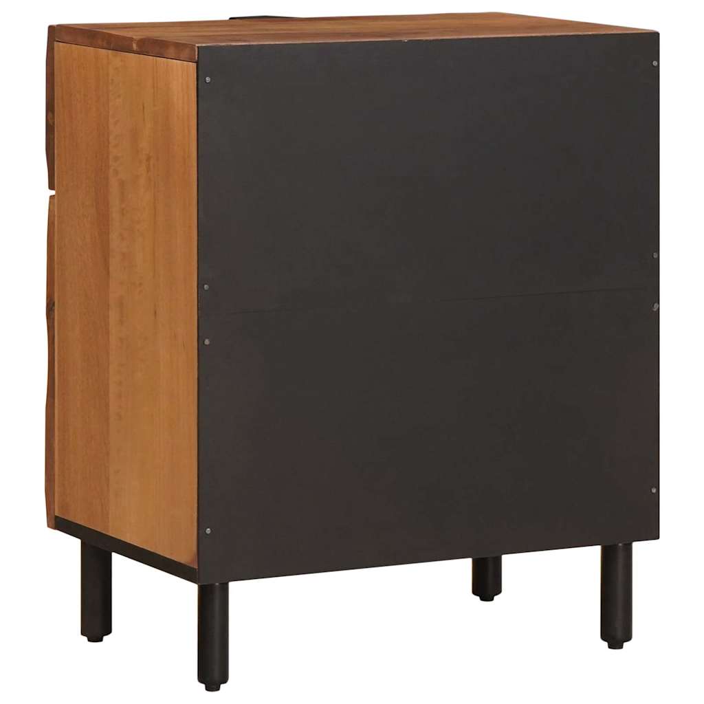 Armadio da Notte con cassetto Marrone 50 x 33 x 60 cm