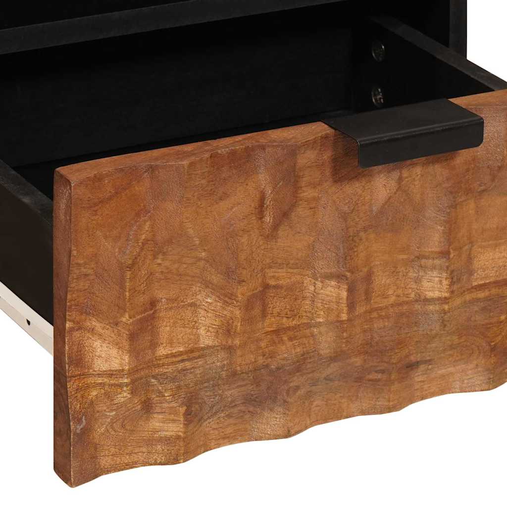 Tavolino da salotto con cassetto Marrone 80 x 54 x 40 cm