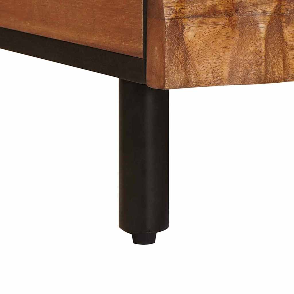 Tavolino da salotto con cassetto Marrone 80 x 54 x 40 cm