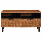 Tavolino da salotto con cassetto Marrone 80 x 54 x 40 cm