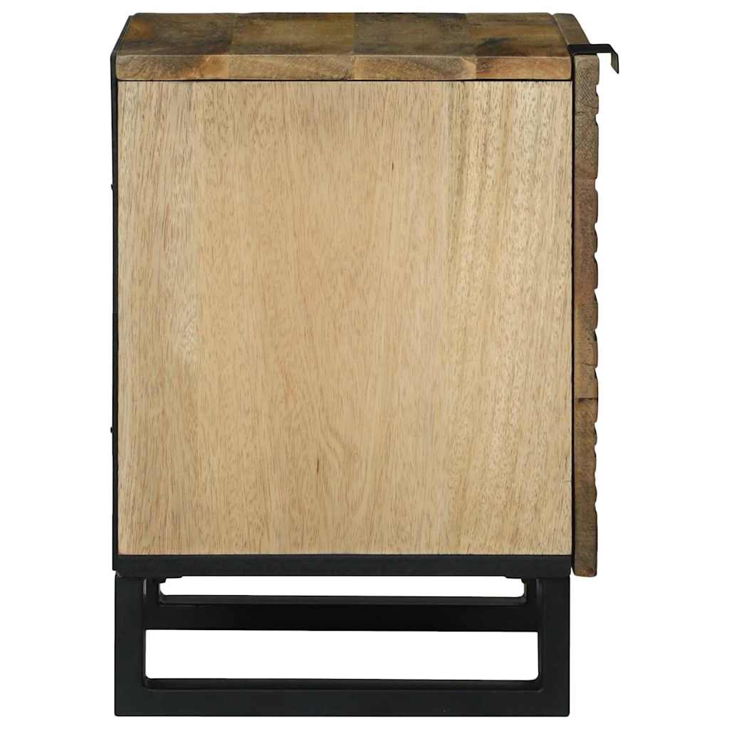 Armadio da Notte Naturale 40 x 33 x 46 cm Legno ingegnerizzato