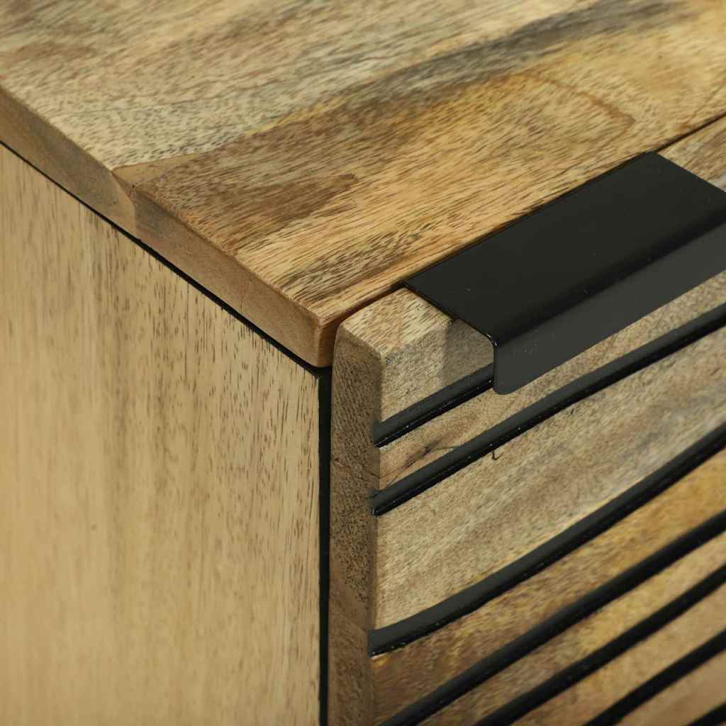 Armadio da Notte 2 pcs Naturale 40 x 33 x 46 cm