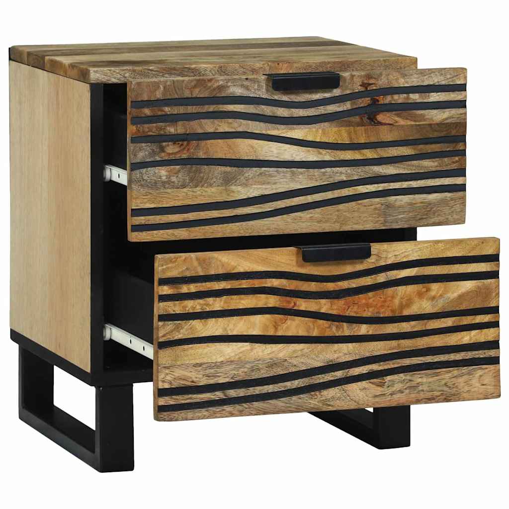 Armadio da Notte Naturale 40 x 33 x 46 cm Legno ingegnerizzato