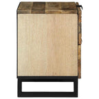 Armadio da Notte Naturale 40 x 33 x 46 cm Legno ingegnerizzato