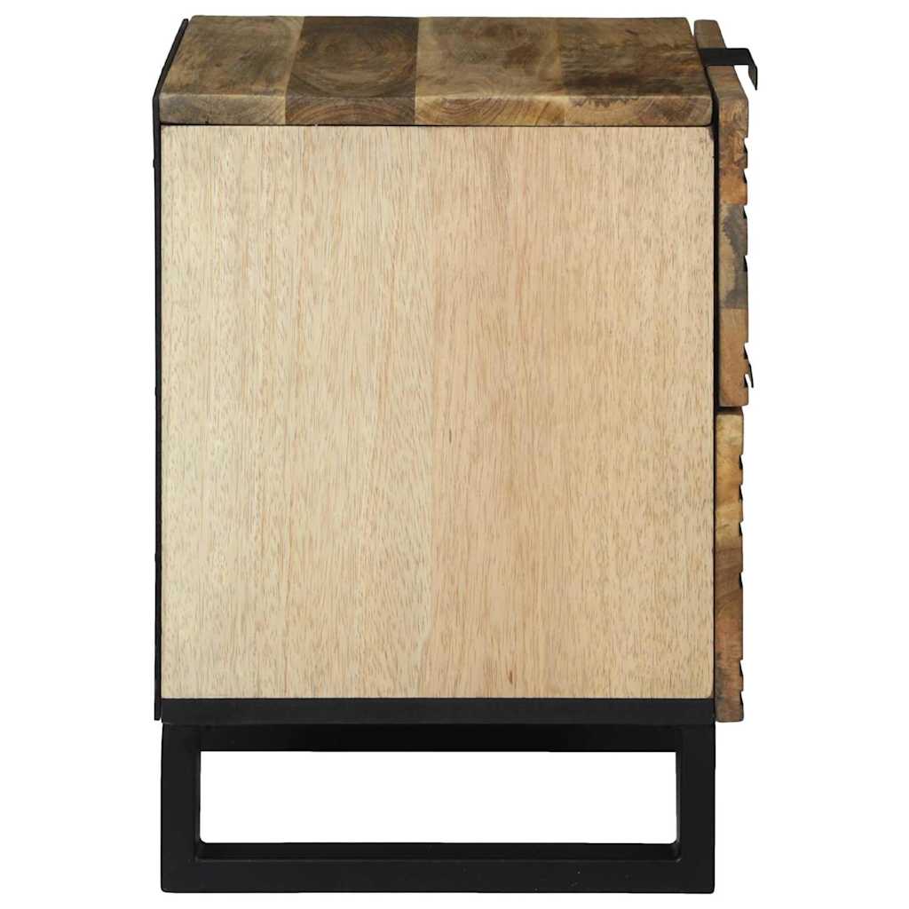 Armadio da Notte Naturale 40 x 33 x 46 cm Legno ingegnerizzato