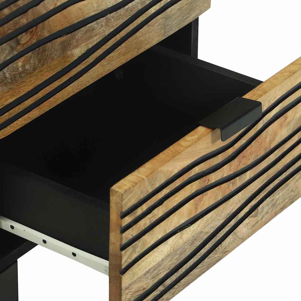 Armadio da Notte 2 pcs Naturale 40 x 33 x 46 cm