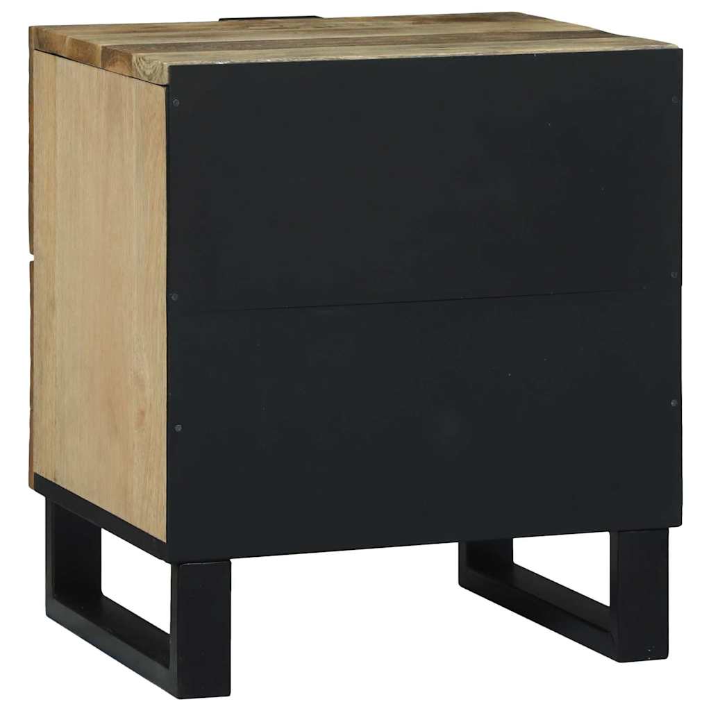 Armadio da Notte 2 pcs Naturale 40 x 33 x 46 cm