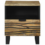 Armadio da Notte Naturale 40 x 33 x 46 cm Legno ingegnerizzato