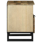 Armadio da Notte Naturale 40 x 33 x 46 cm Legno ingegnerizzato