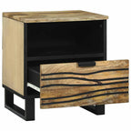 Armadio da Notte 2 pcs Naturale 40 x 33 x 46 cm