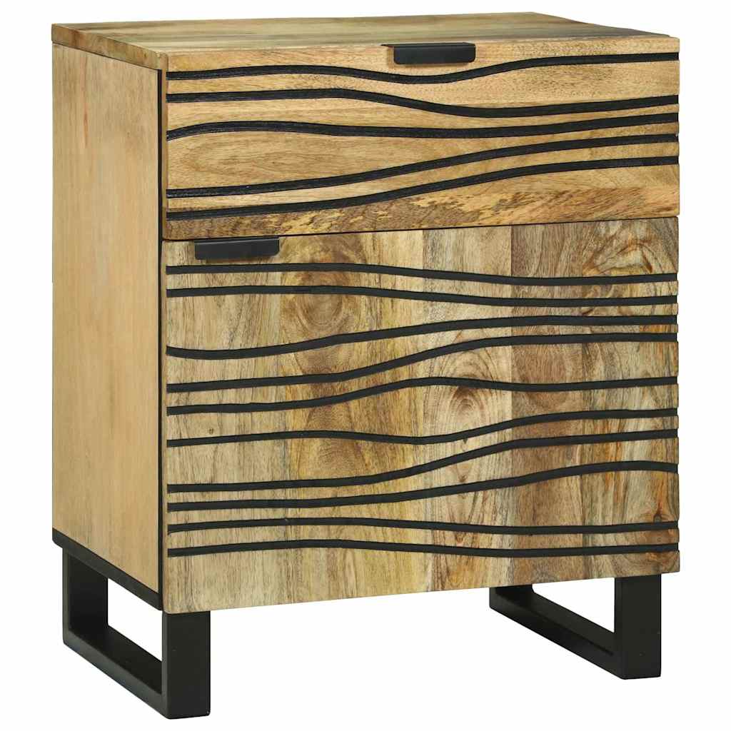Armadio da Notte Naturale 50 x 33 x 60 cm Legno ingegnerizzato
