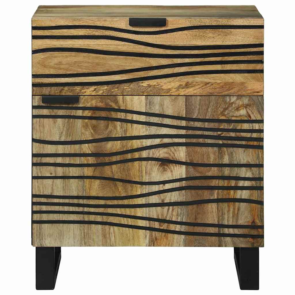 Armadio da Notte Naturale 50 x 33 x 60 cm Legno ingegnerizzato