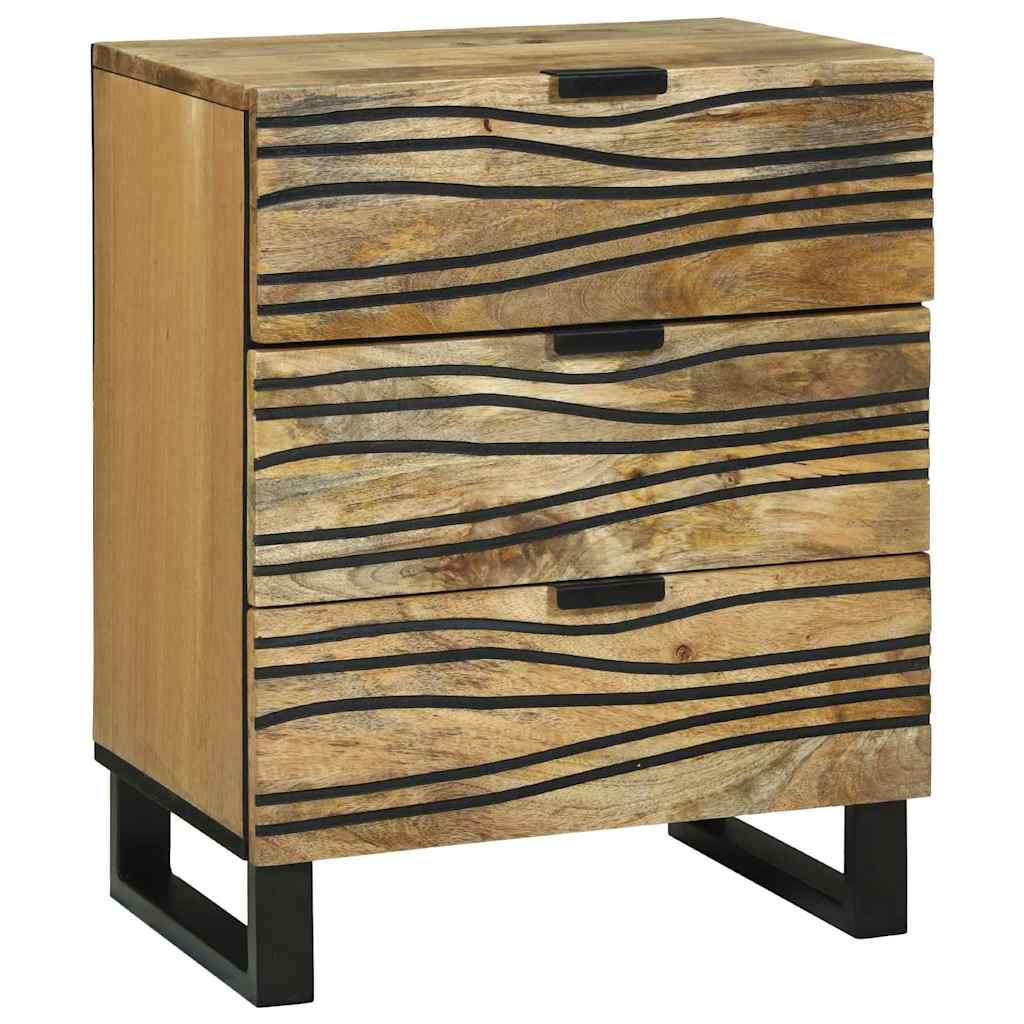 Armadio da Notte Naturale 50 x 33 x 62 cm Legno ingegnerizzato