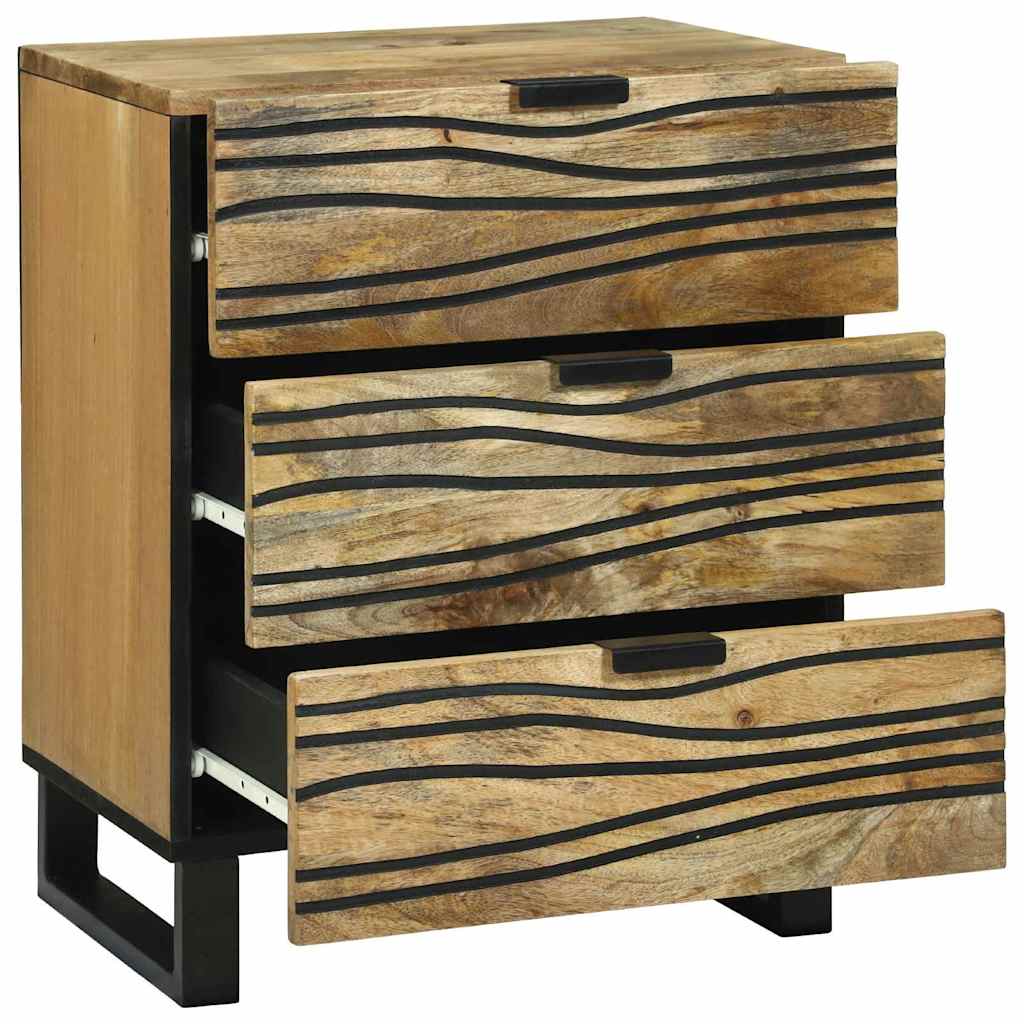 Armadio da Notte Naturale 50 x 33 x 62 cm Legno ingegnerizzato