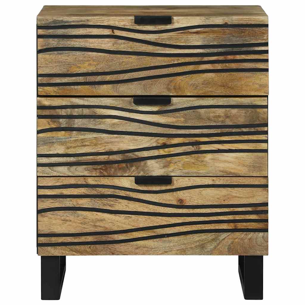 Armadio da Notte Naturale 50 x 33 x 62 cm Legno ingegnerizzato
